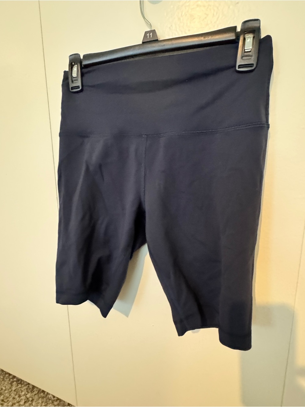 Lululemon Wunder Train High Rise Short Dark Blue